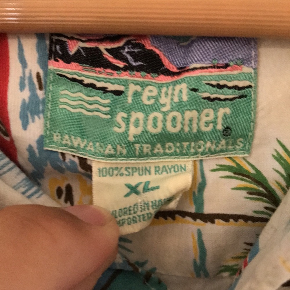Vintage Reyn Spooner Hawaiian collared shirt - Picture 2 of 2